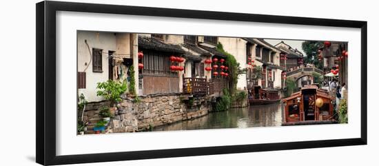 China 10MKm2 Collection - Shantang water Town - Suzhou-Philippe Hugonnard-Framed Photographic Print