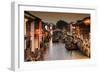 China 10MKm2 Collection - Shantang water Town - Suzhou-Philippe Hugonnard-Framed Photographic Print