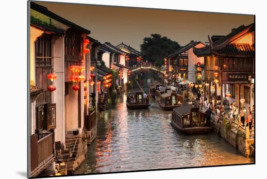 China 10MKm2 Collection - Shantang water Town - Suzhou-Philippe Hugonnard-Mounted Photographic Print