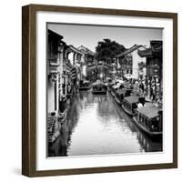 China 10MKm2 Collection - Shantang water Town - Suzhou-Philippe Hugonnard-Framed Photographic Print