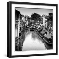 China 10MKm2 Collection - Shantang water Town - Suzhou-Philippe Hugonnard-Framed Photographic Print