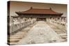 China 10MKm2 Collection - Stairs Forbidden City-Philippe Hugonnard-Stretched Canvas