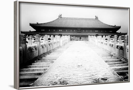 China 10MKm2 Collection - Stairs Forbidden City-Philippe Hugonnard-Framed Photographic Print