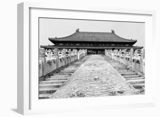 China 10MKm2 Collection - Stairs Forbidden City-Philippe Hugonnard-Framed Photographic Print