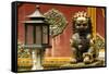 China 10MKm2 Collection - Statue of Imperial Palace of Forbidden City-Philippe Hugonnard-Framed Stretched Canvas
