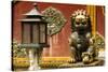 China 10MKm2 Collection - Statue of Imperial Palace of Forbidden City-Philippe Hugonnard-Stretched Canvas