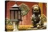 China 10MKm2 Collection - Statue of Imperial Palace of Forbidden City-Philippe Hugonnard-Stretched Canvas