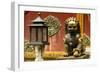 China 10MKm2 Collection - Statue of Imperial Palace of Forbidden City-Philippe Hugonnard-Framed Photographic Print