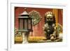 China 10MKm2 Collection - Statue of Imperial Palace of Forbidden City-Philippe Hugonnard-Framed Photographic Print