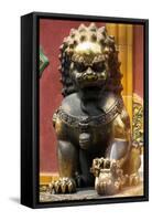 China 10MKm2 Collection - Statue of Imperial Palace of Forbidden City-Philippe Hugonnard-Framed Stretched Canvas