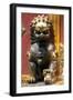 China 10MKm2 Collection - Statue of Imperial Palace of Forbidden City-Philippe Hugonnard-Framed Photographic Print