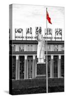 China 10MKm2 Collection - Statue of Mao Zedong in front of the museum-Philippe Hugonnard-Stretched Canvas