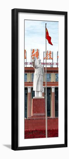 China 10MKm2 Collection - Statue of Mao Zedong-Philippe Hugonnard-Framed Photographic Print