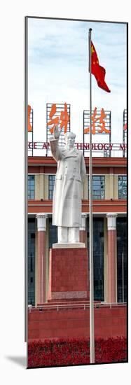 China 10MKm2 Collection - Statue of Mao Zedong-Philippe Hugonnard-Mounted Photographic Print