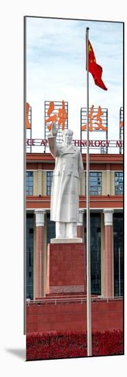 China 10MKm2 Collection - Statue of Mao Zedong-Philippe Hugonnard-Mounted Photographic Print