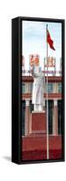 China 10MKm2 Collection - Statue of Mao Zedong-Philippe Hugonnard-Framed Stretched Canvas