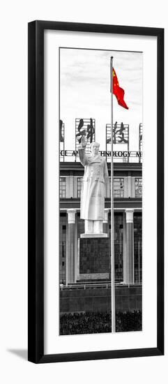 China 10MKm2 Collection - Statue of Mao Zedong-Philippe Hugonnard-Framed Photographic Print