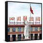 China 10MKm2 Collection - Statue of Mao Zedong-Philippe Hugonnard-Framed Stretched Canvas