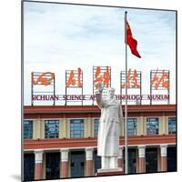 China 10MKm2 Collection - Statue of Mao Zedong-Philippe Hugonnard-Mounted Photographic Print