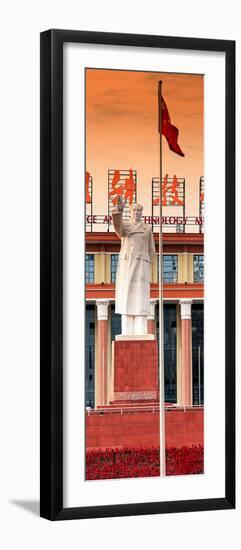 China 10MKm2 Collection - Statue of Mao Zedong-Philippe Hugonnard-Framed Photographic Print