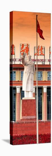 China 10MKm2 Collection - Statue of Mao Zedong-Philippe Hugonnard-Stretched Canvas