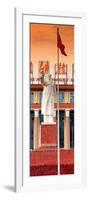 China 10MKm2 Collection - Statue of Mao Zedong-Philippe Hugonnard-Framed Photographic Print