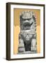 China 10MKm2 Collection - Stone Lion Statue-Philippe Hugonnard-Framed Photographic Print