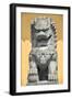 China 10MKm2 Collection - Stone Lion Statue-Philippe Hugonnard-Framed Photographic Print