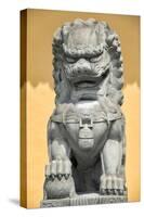 China 10MKm2 Collection - Stone Lion Statue-Philippe Hugonnard-Stretched Canvas