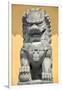 China 10MKm2 Collection - Stone Lion Statue-Philippe Hugonnard-Framed Photographic Print