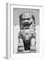 China 10MKm2 Collection - Stone Lion Statue-Philippe Hugonnard-Framed Photographic Print