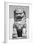 China 10MKm2 Collection - Stone Lion Statue-Philippe Hugonnard-Framed Photographic Print