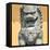 China 10MKm2 Collection - Stone Lion Statue-Philippe Hugonnard-Framed Stretched Canvas