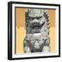 China 10MKm2 Collection - Stone Lion Statue-Philippe Hugonnard-Framed Photographic Print