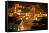 China 10MKm2 Collection - Street Scene in Downtown Shanghai-Philippe Hugonnard-Framed Stretched Canvas