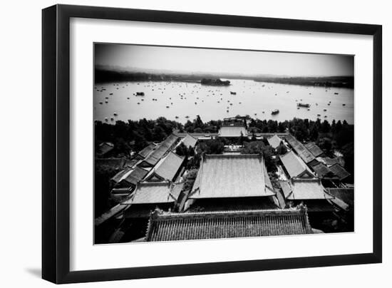 China 10MKm2 Collection - Summer Palace and Lotus Lake-Philippe Hugonnard-Framed Photographic Print