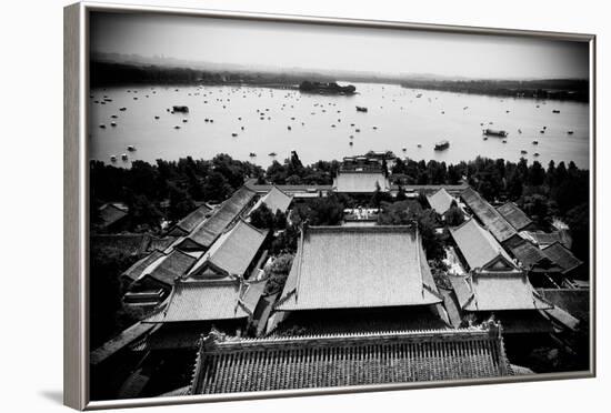 China 10MKm2 Collection - Summer Palace and Lotus Lake-Philippe Hugonnard-Framed Photographic Print