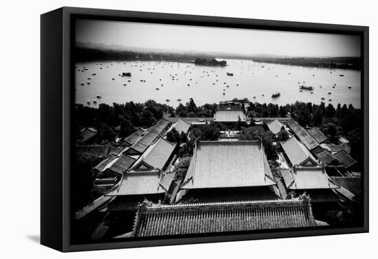 China 10MKm2 Collection - Summer Palace and Lotus Lake-Philippe Hugonnard-Framed Stretched Canvas