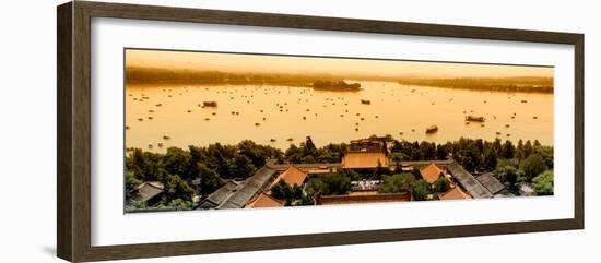 China 10MKm2 Collection - Summer Palace and Lotus Lake-Philippe Hugonnard-Framed Photographic Print