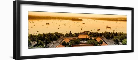 China 10MKm2 Collection - Summer Palace and Lotus Lake-Philippe Hugonnard-Framed Photographic Print