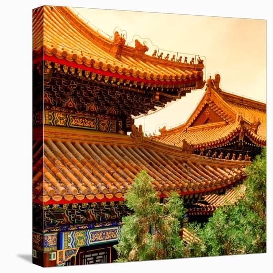 China 10MKm2 Collection - Summer Palace Architecture-Philippe Hugonnard-Stretched Canvas