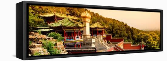 China 10MKm2 Collection - Summer Palace Architecture-Philippe Hugonnard-Framed Stretched Canvas