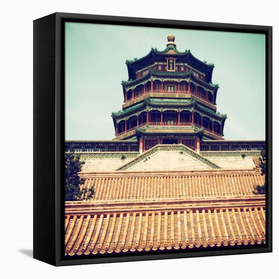 China 10MKm2 Collection - Summer Palace Temple - Beijing-Philippe Hugonnard-Framed Stretched Canvas