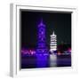 China 10MKm2 Collection - Sun & Moon Twin Pagodas-Philippe Hugonnard-Framed Photographic Print