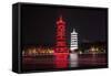 China 10MKm2 Collection - Sun & Moon Twin Pagodas-Philippe Hugonnard-Framed Stretched Canvas