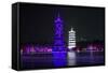 China 10MKm2 Collection - Sun & Moon Twin Pagodas-Philippe Hugonnard-Framed Stretched Canvas