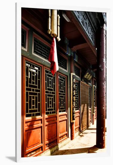 China 10MKm2 Collection - Temple Detail-Philippe Hugonnard-Framed Photographic Print