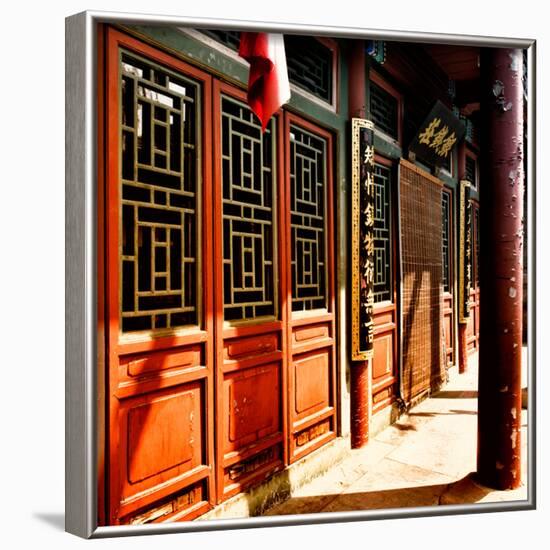 China 10MKm2 Collection - Temple Detail-Philippe Hugonnard-Framed Photographic Print