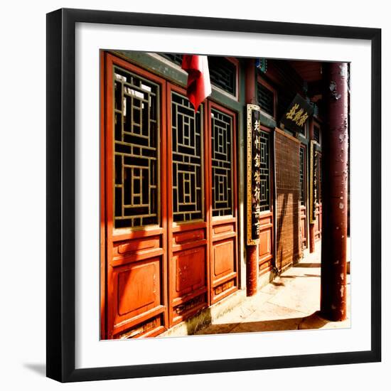 China 10MKm2 Collection - Temple Detail-Philippe Hugonnard-Framed Photographic Print