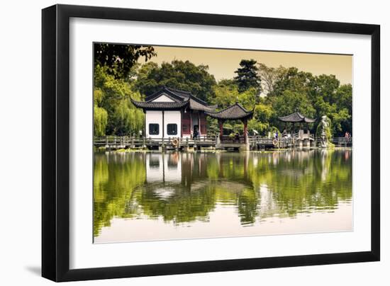 China 10MKm2 Collection - Temple Reflections-Philippe Hugonnard-Framed Photographic Print